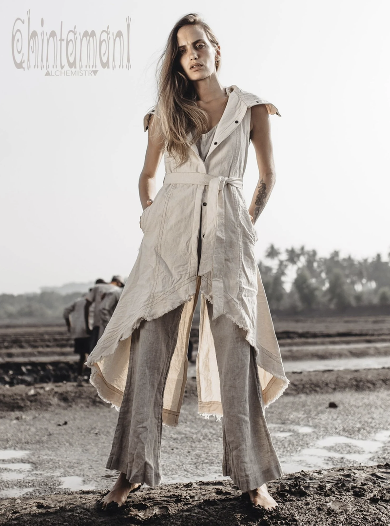 Long Boho vest
