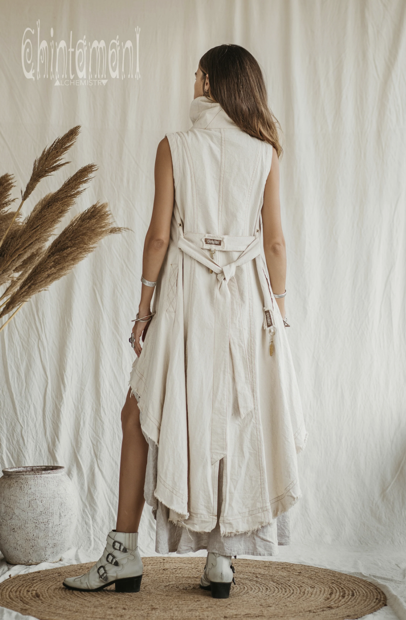 Long Boho vest